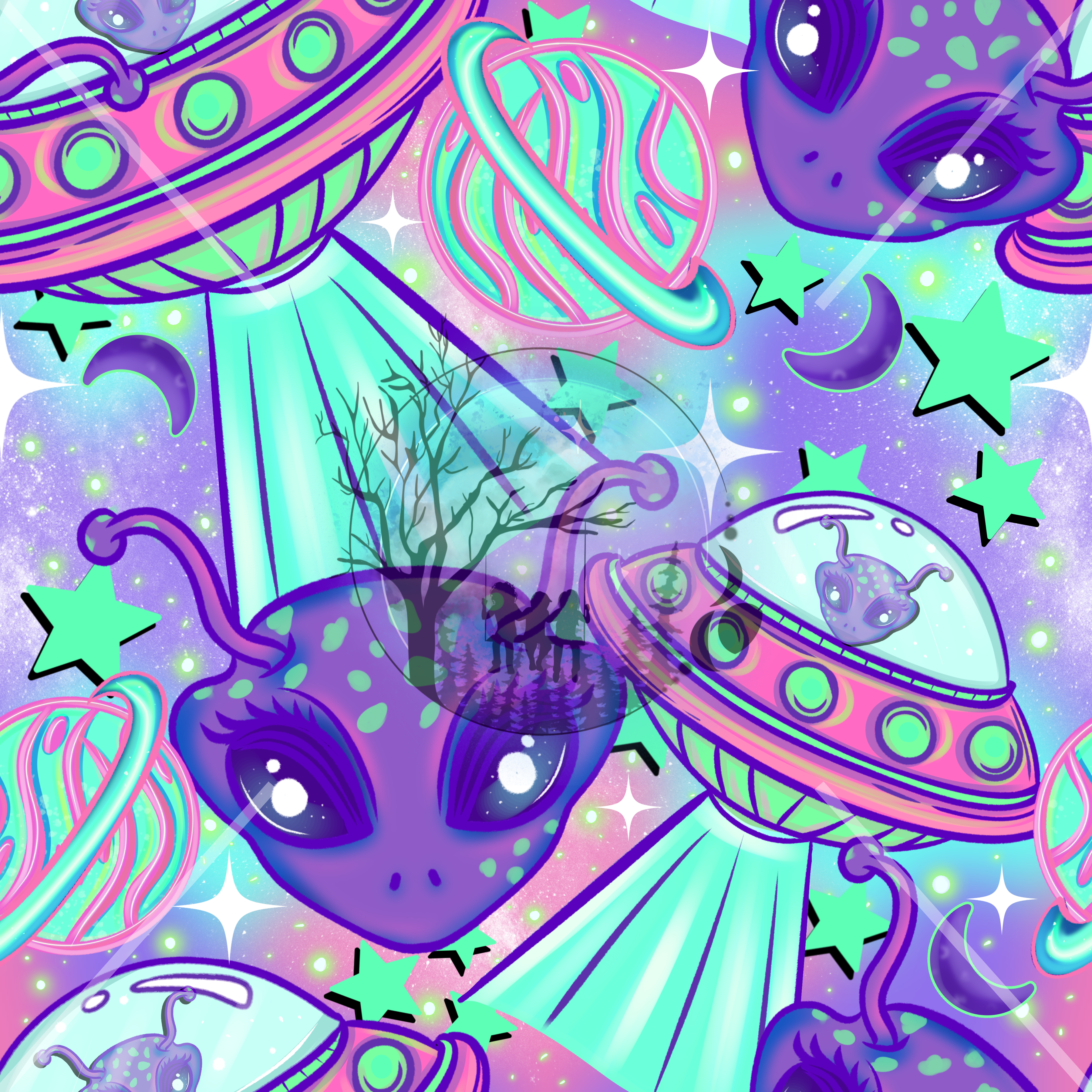 Purple Alien-adult