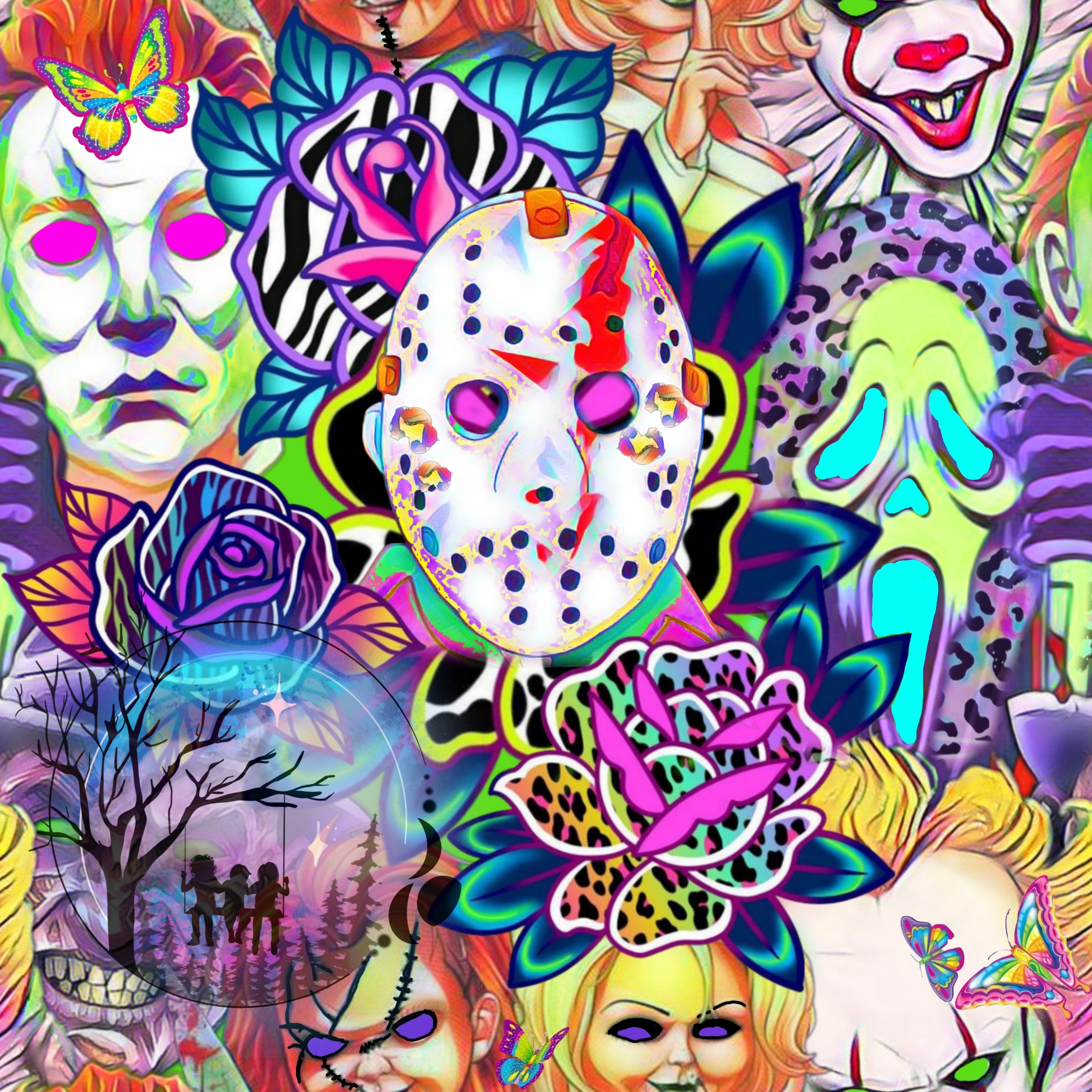 Killer cat print