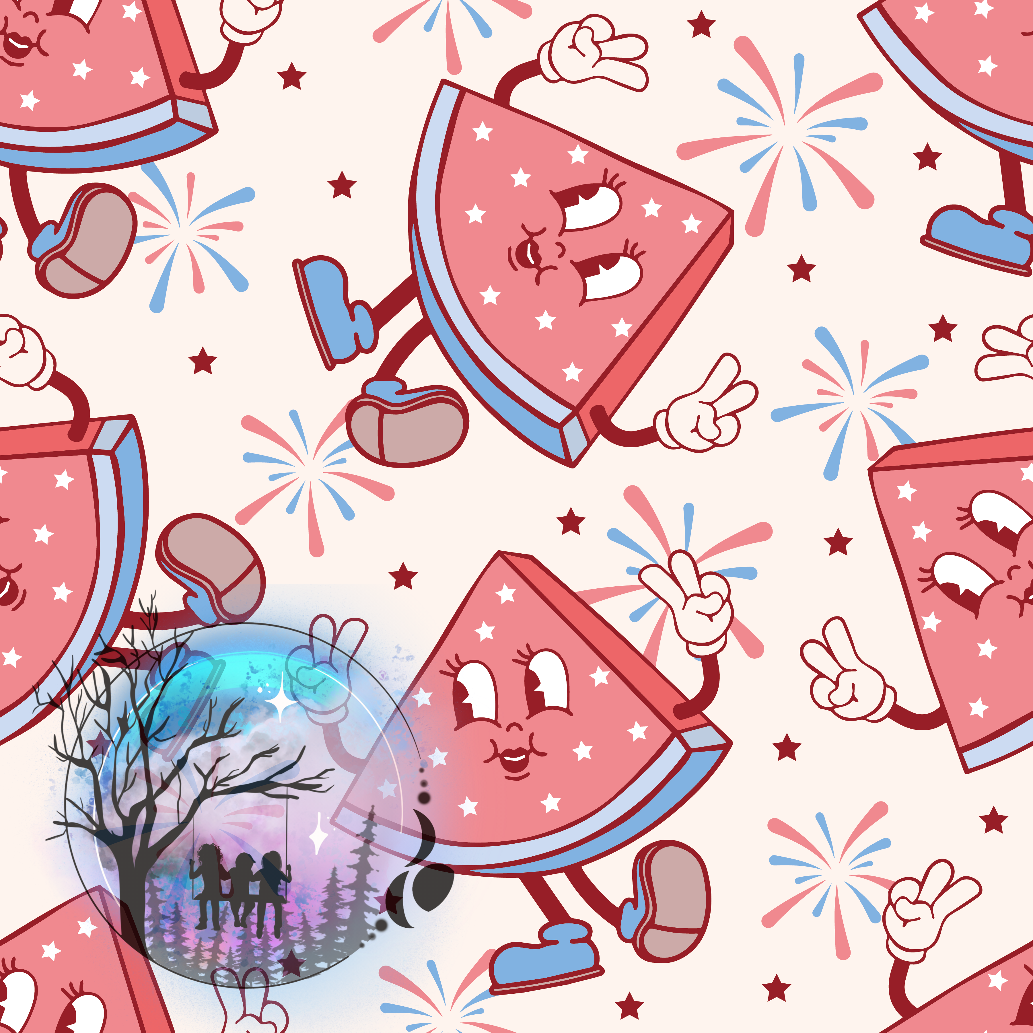 Dancing watermelon