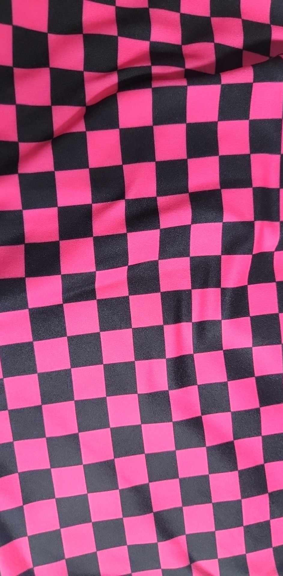 Pink and Black checkers