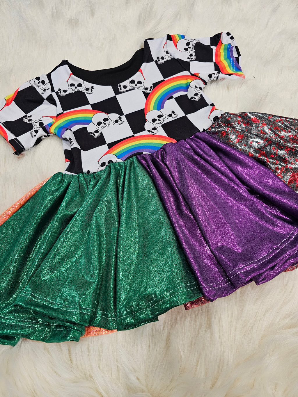 Rainbow Skull 6