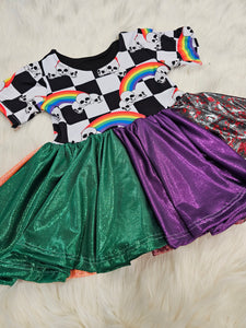 Rainbow Skull 6