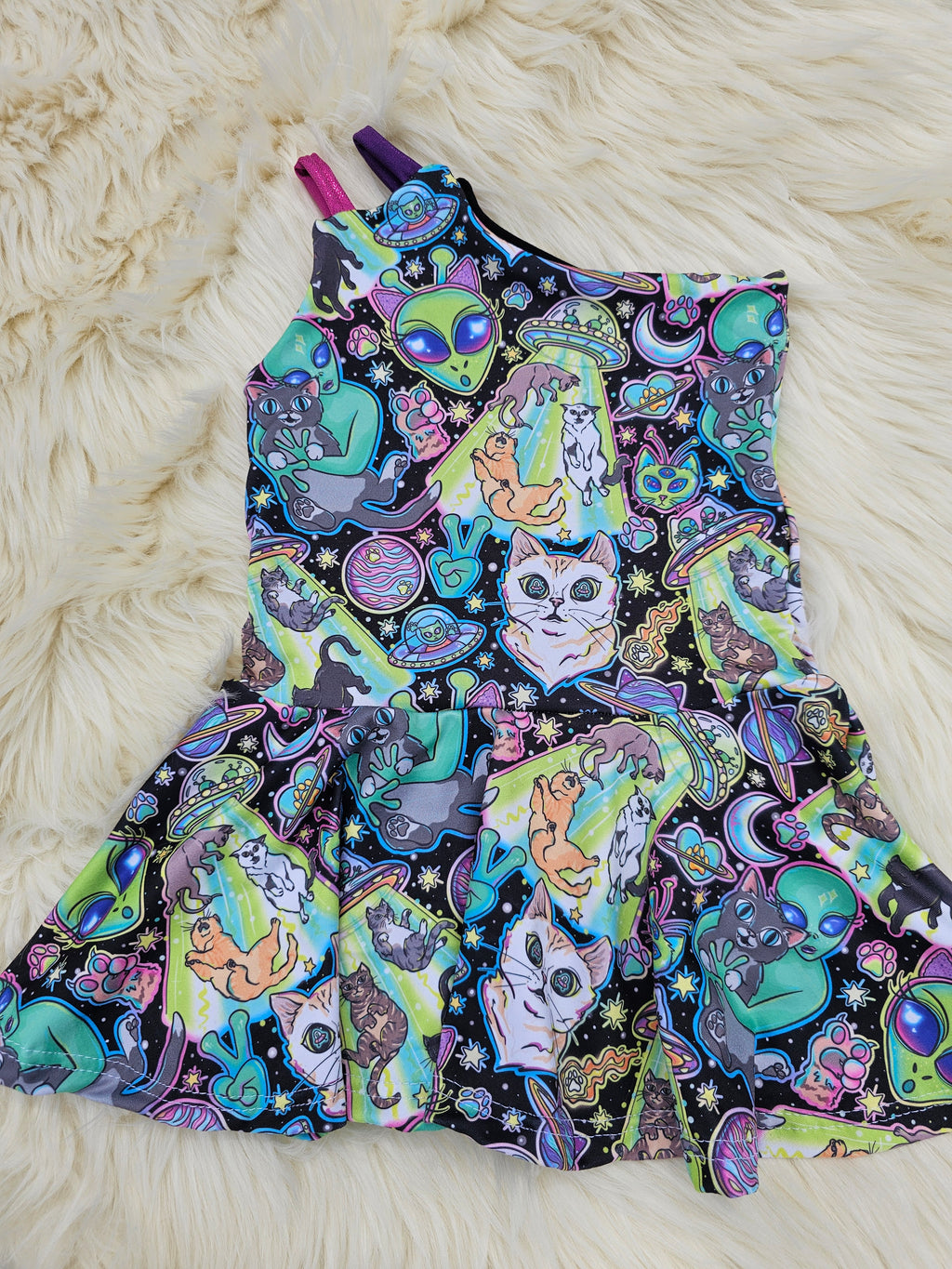 UFO KITTY Peplum 7