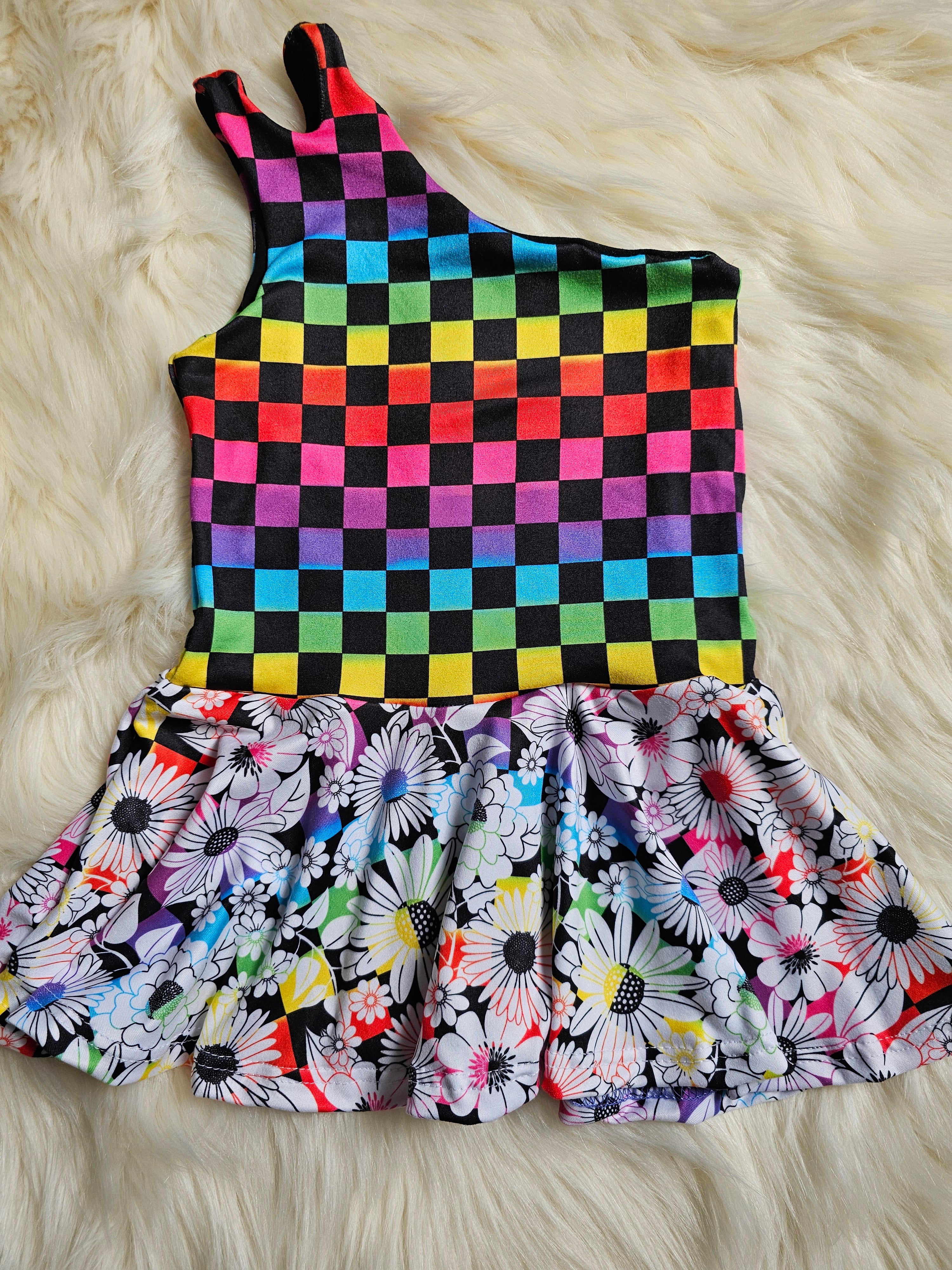Rainbow Peplum 5