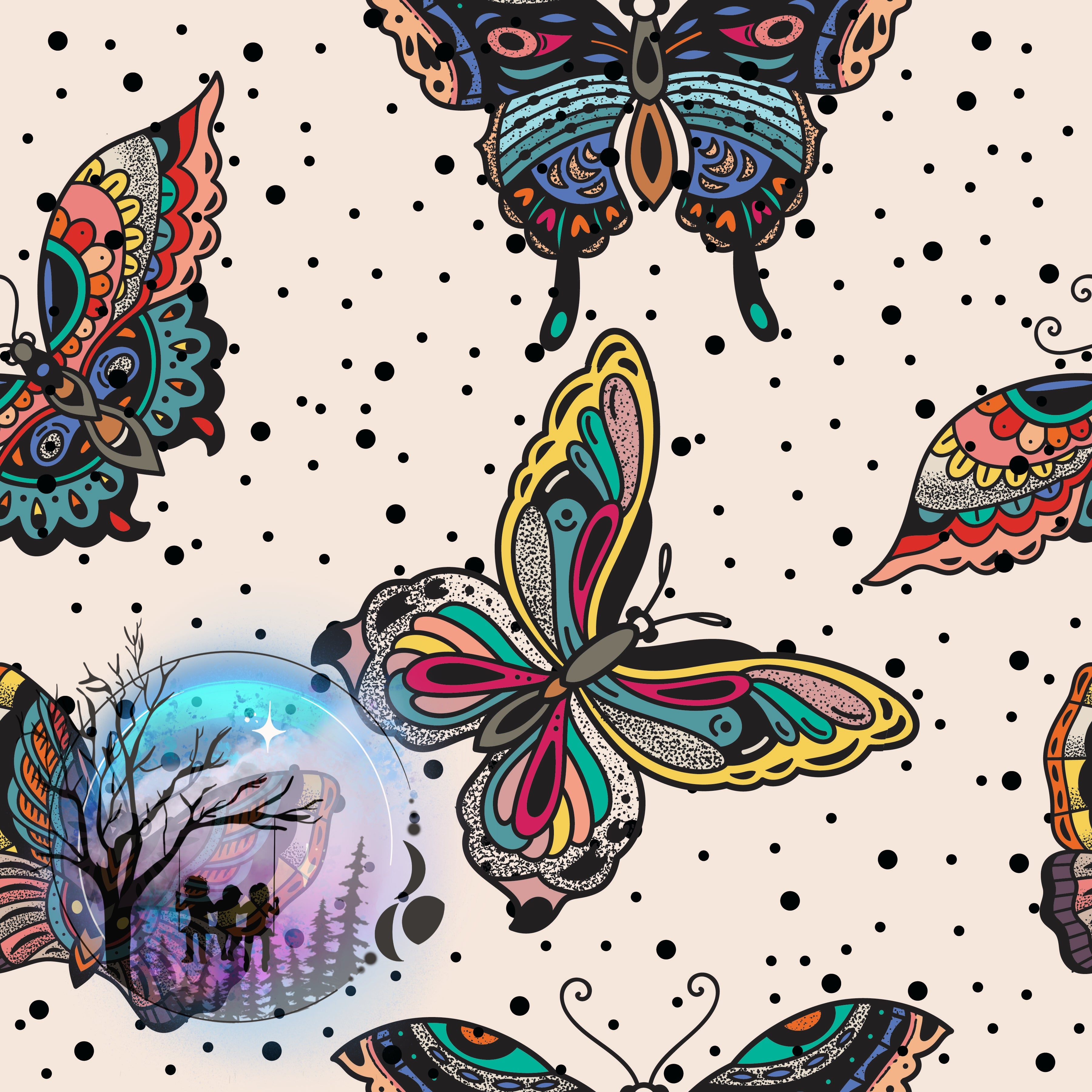 Boho Butterflies