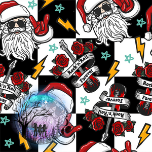 Rock N Roll Santa