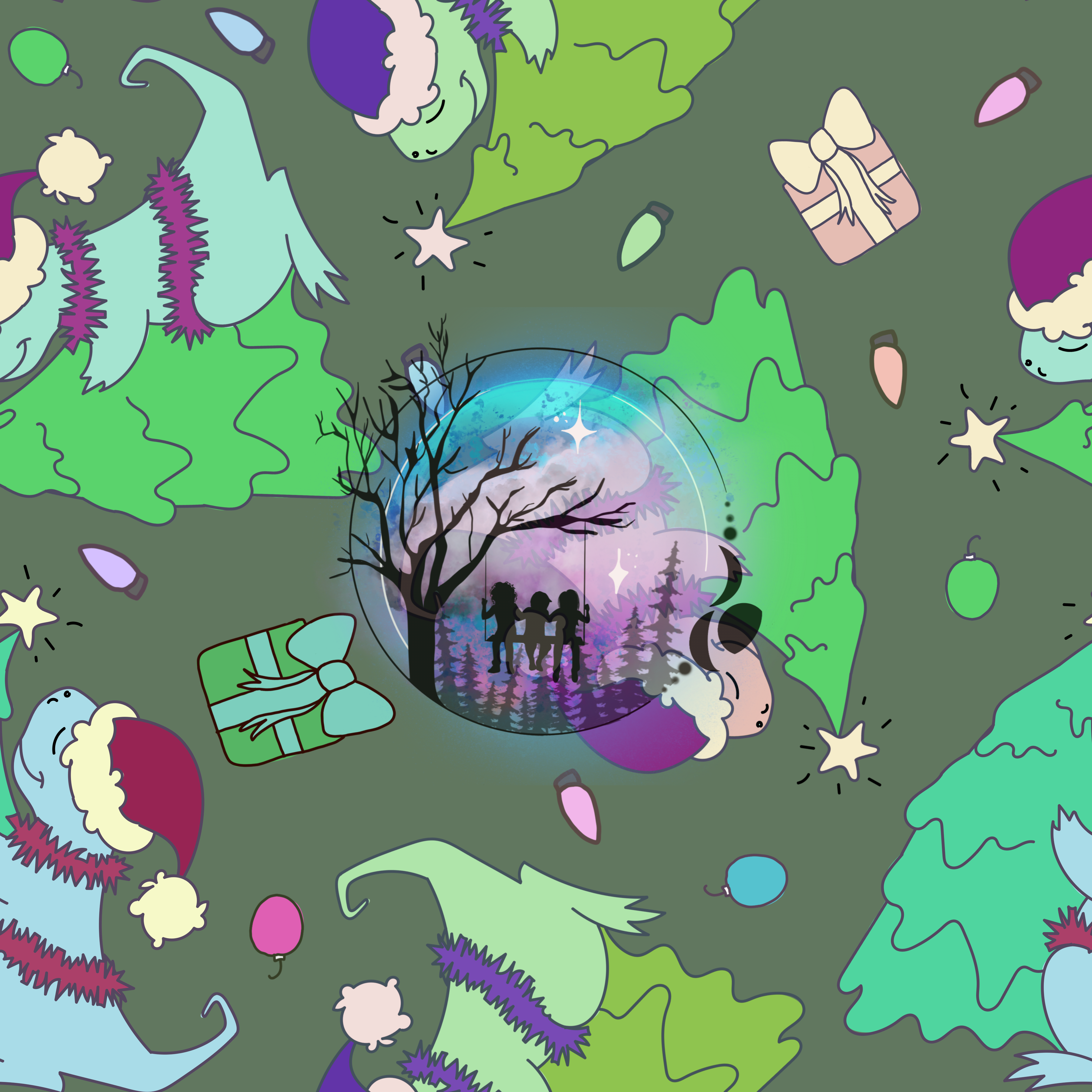 Dino Christmas