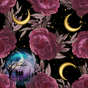 Moon and Roses