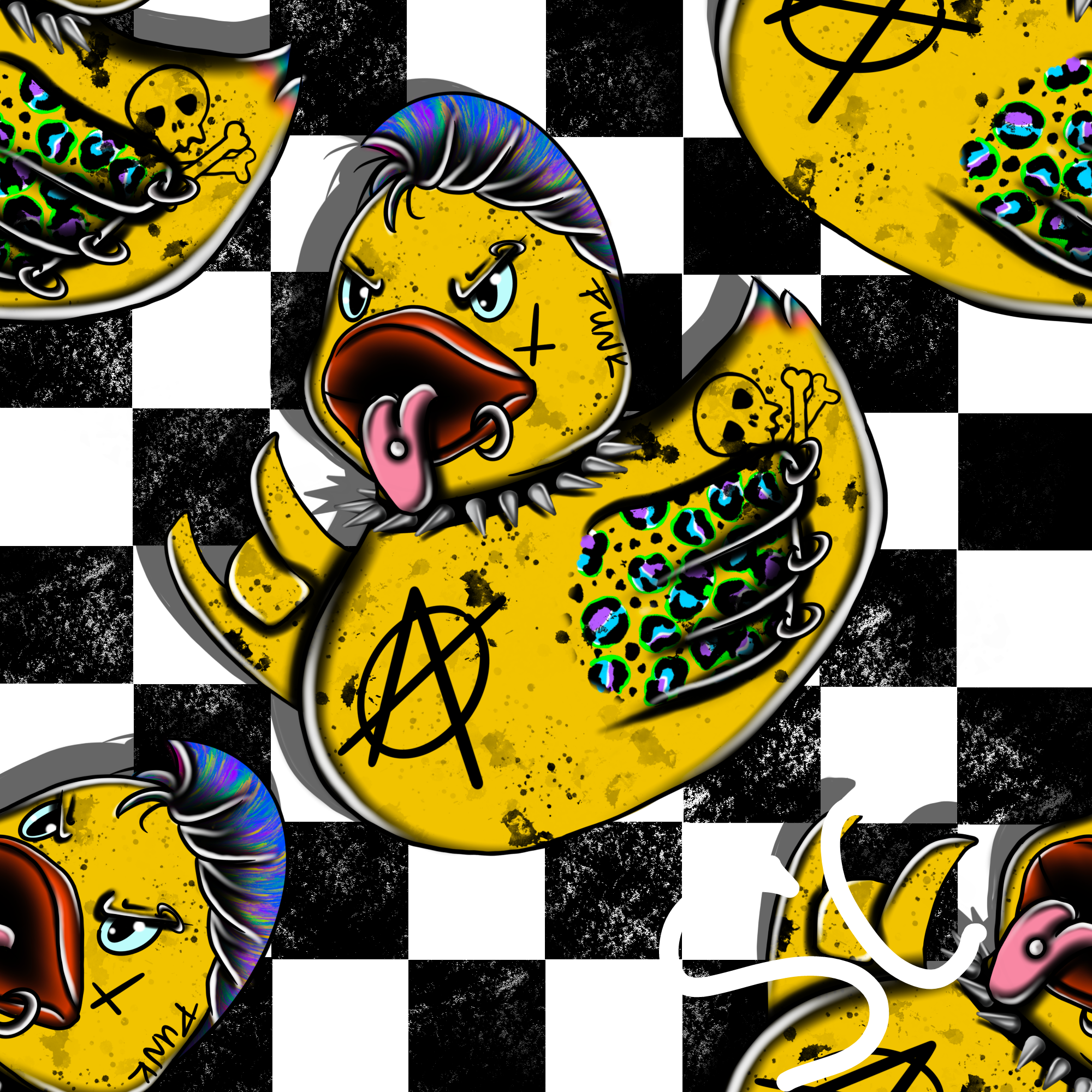 Punk duck